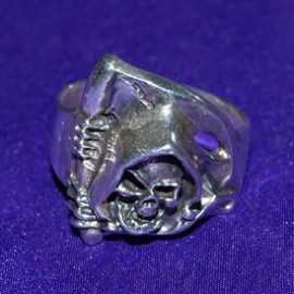 Reaper Silver Ring